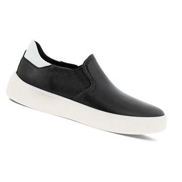 Women's Ecco Street Tray W Slip-on Casual Shoes Black | Canada 93BEX